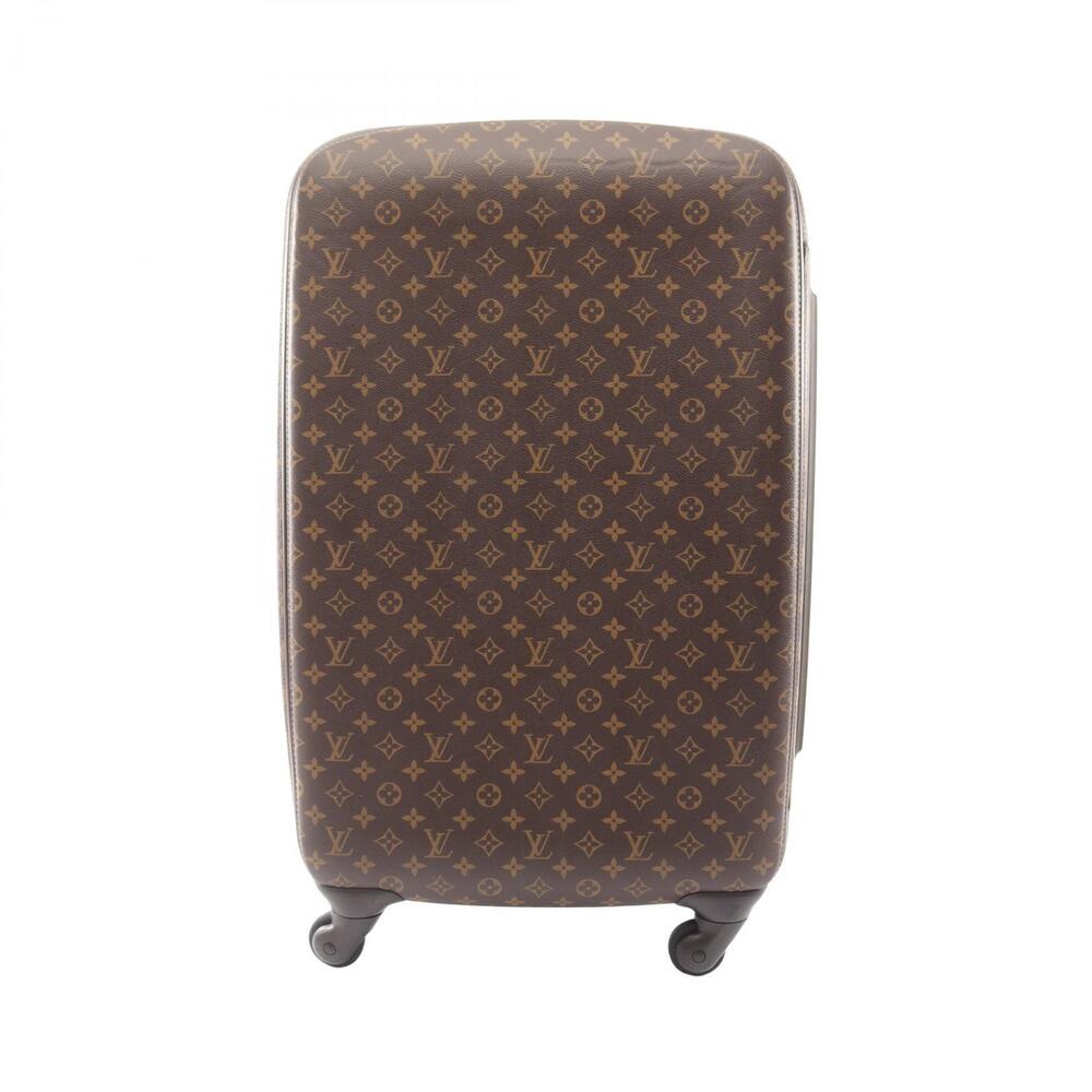 Louis Vuitton Zephyr Monogram Carry Bag Canvas Leather Brown